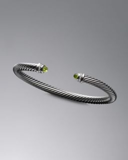 Y0BPT David Yurman Cable Classics® Bracelet, Peridot, 5mm