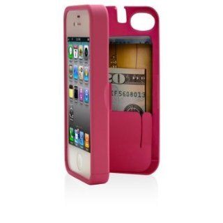 Pink Case for iPhone 4/4S with built in storage space for