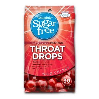 GoLightly Sugar Free Cough Suppressant, Wild Cherry, 30 Count (Pack of