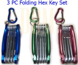 PC Folding Torx Hex Ball Hex Key Set Screwdriver Allen Wrench Combo