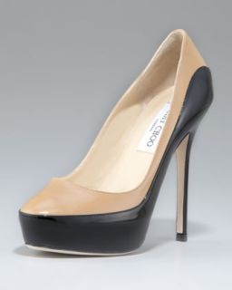McQ Alexander McQueen Two Tone Studded Back Pump   