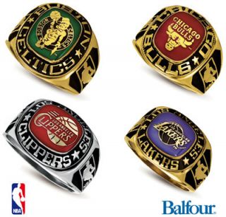 New Mens NBA Celtics Clippers Lakers Bulls Basketball Trophy Ring by