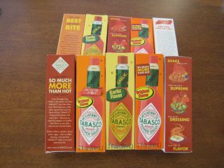 Tabasco Hot Sauce Variety 10 Packs