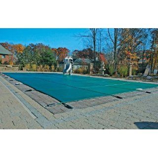 16 x 32 Rectangle Safety Pool Cover with Center End Step