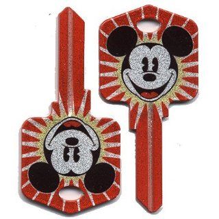 Disney: Mickey Mouse: Glitter (d91) House Key Schlage