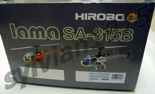 Hirobo Lama SA 315B 30 White Scale Helicopter Part 0412 931 New in Box