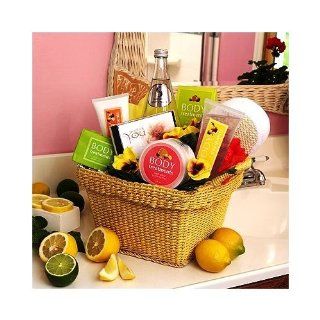 Citrus Spa Gift Basket   Small