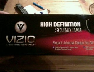  Vizio HiDef Sound Bar for Flat Panel TV