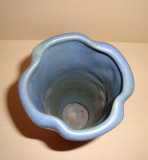 Vintage 8 5 Pottery Vase Van Briggle Colorado Springs Blue Mulberry