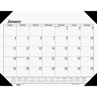 2013 House of Doolittle Refillable Monthly Desk Pad Calendar 22 x 17
