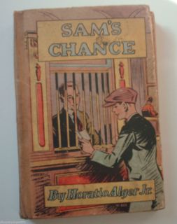  color cover SAMS CHANCE by HORATIO ALGER Whitman Publishing Racine WI