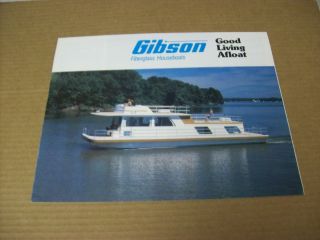 Gibson Houseboat Sales Brochure