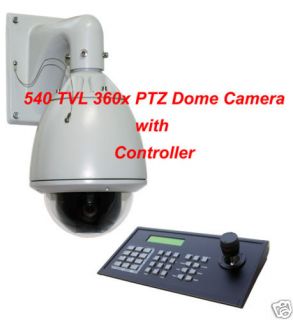 CCTV 540TVL 360X Zoom High Speed PTZ Dome Camera
