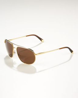  aviators available in silver gold gold $ 290 00 dolce gabbana two