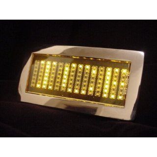  Yellow Mini LED programmable belt buckle, L_38 40, Hot Pink Clothing