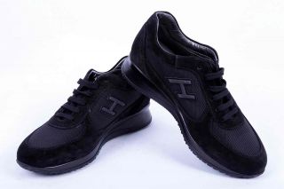 Hogan Shoes Sneaker Man Sz 5 25 HXM1480A671 Blacks Time Active