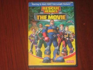 Up for Auction is a lot of five DVDs The RESCUE HEROES DVD