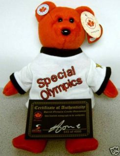 SPECIAL OLYMPICS TY BEANIE BABY HOWIE MANDEL SIGNED AUTO SIGNATURE