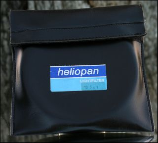 Heliopan 120 x 1 Linear Polarizing Lens Filter 2.5 x and Pouch