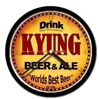 KYUNG beer and ale cerveza wall clock 