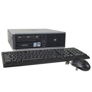 HP dc7800 SFF   Core 2 Duo 2.66 Ghz /160HDD / 4 GB RAM / DVD Burner
