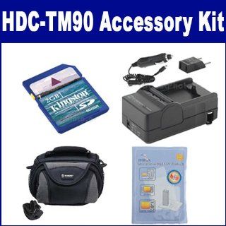 Panasonic HDC TM90 Camcorder Accessory Kit includes SDM