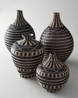 Lalique Seagrass Vases   Neiman Marcus