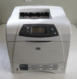 HP LaserJet 4350N Laser Printer Page Count 10 235 Q5407A