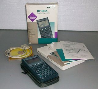HP 48GX Graphic Calculator Complete with Serial Cable