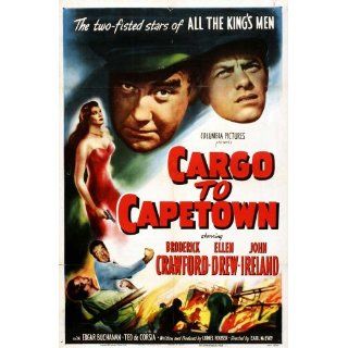 Cargo to Capetown Movie Poster (27 x 40 Inches   69cm x