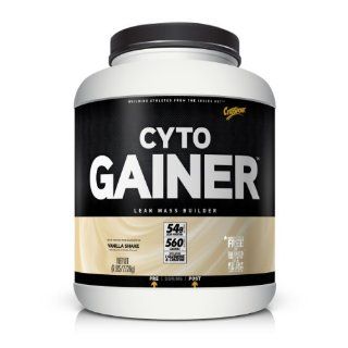 CytoSport Cyto Gainer Protein Drink Mix, Vanilla Shake, 6