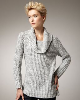 525 America Ribbed Cowl Neck Sweater   