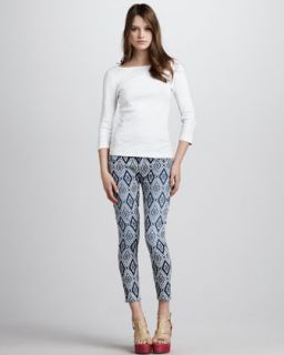 For All Mankind Cropped Skinny Jeans, Diamond Summer   