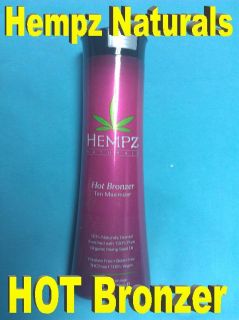 hempz naturals hot bronzer size 10 1 oz 300 ml