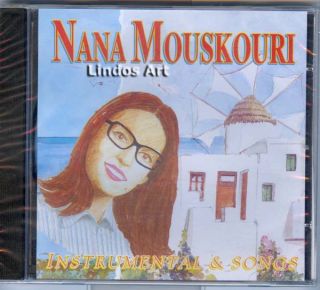 Nana Mouskouri Instrumental and Songs Greek CD Greece Music Brand New