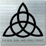  symbol represents the union of the father son and holy spirit