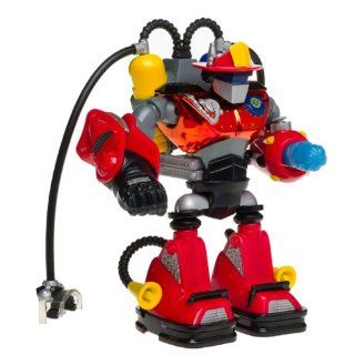 Rescue Heroes RoboTeam Back Draft Firefigher Robot Toys