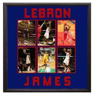 Lebron James Includes Six 8 x 10 Photographs in a 36 x