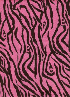 Pink Zebra Stripe Decor Bedroom Window Valance