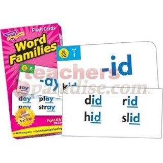 Trend Word Families Flash Cards 96 Cards new in Sealed Box