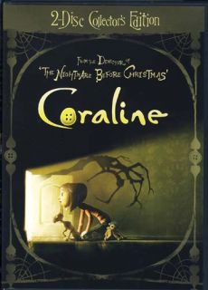 Coraline Two Disc Collectors Edition with New DVD
