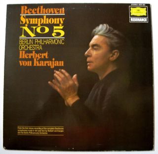   Symphony No 5 Berlin Philharmonic orchestra Herbert Von Karajan DGG