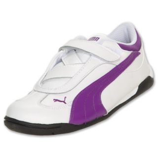 Puma Fast Cat Preschool Shoes White/Purple