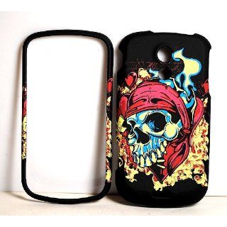 Pirate Skull Rubberized Snap on Hard Protective Cover Case