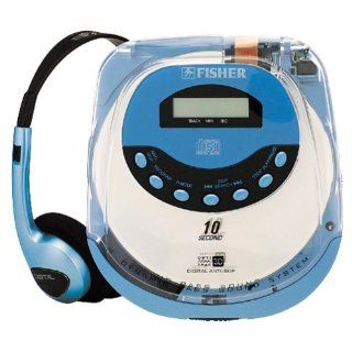 Fisher PCD 2100C Personal CD Player With Car Kit: MP3