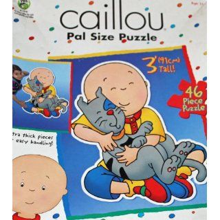  Caillou Pal Size Puzzle   Caillou & Gilbert   46 Pieces Toys & Games