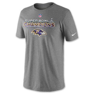 Mens Nike Baltimore Ravens NFL Super Bowl XLVII Champions Tee Shirt