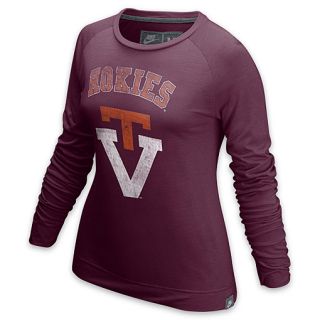 Nike Virginia Tech Hokies NCAA Vault Womens Bamboo T Shirt
