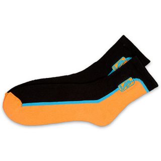 NBA Mens Sock Neon Orange/Cyan/Black