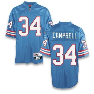 Reebok Houston Oilers Earl Campbell Retired Jersey